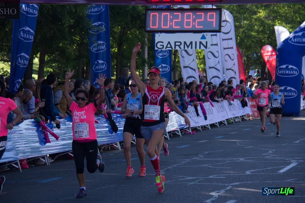 Carrera de la Mujer Madrid: arco derecho, del minuto 21 al 43