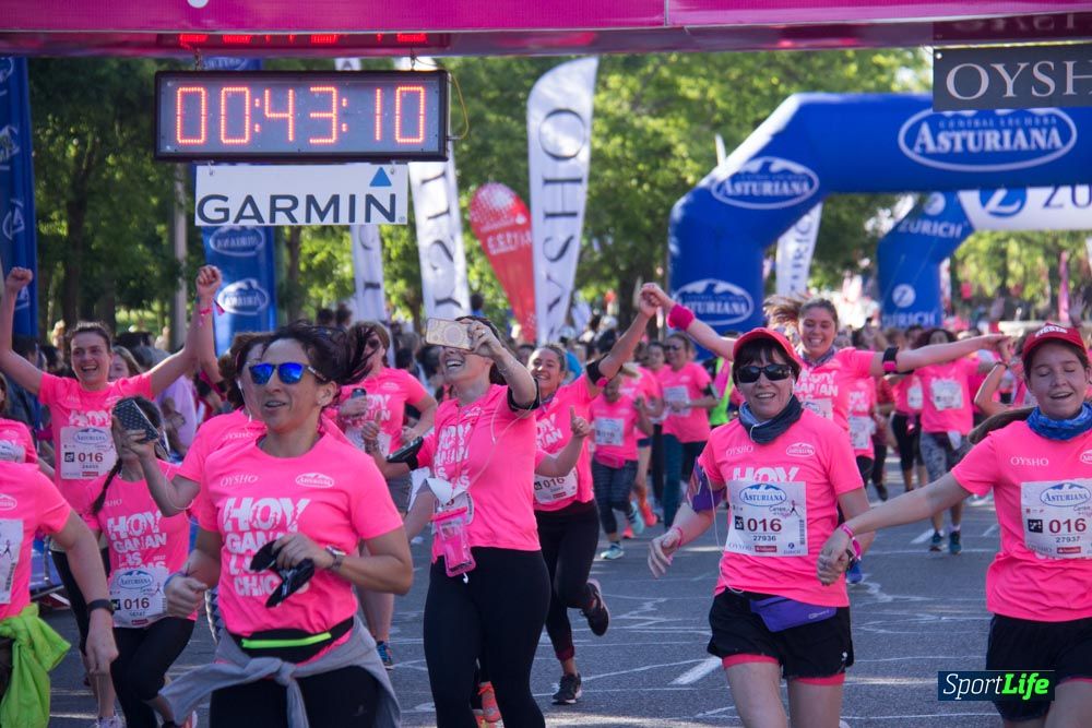 Carrera de la Mujer Madrid: arco derecho, del minuto 21 al 43
