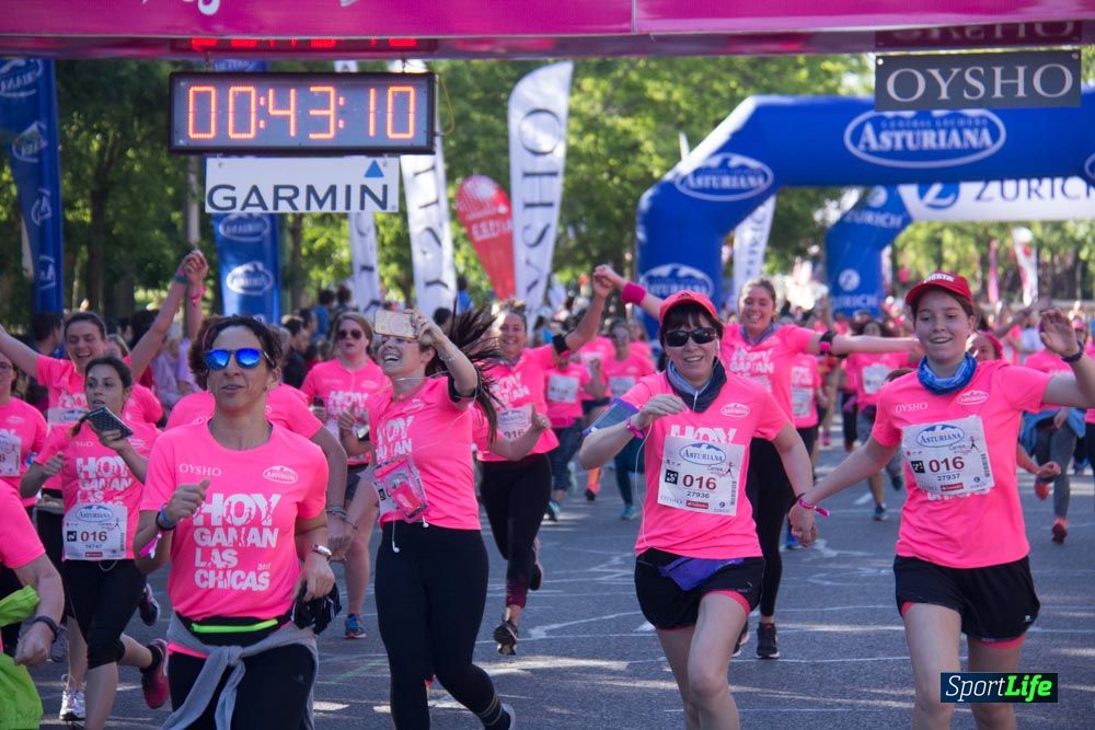Carrera de la Mujer Madrid: arco derecho, del minuto 21 al 43