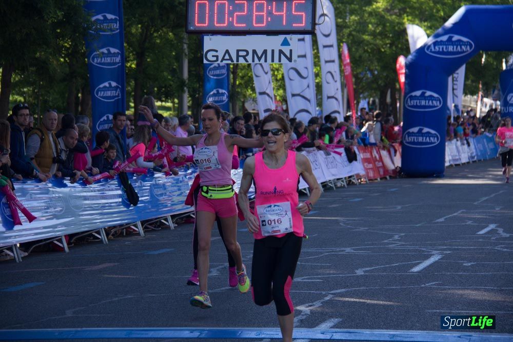 Carrera de la Mujer Madrid: arco derecho, del minuto 21 al 43