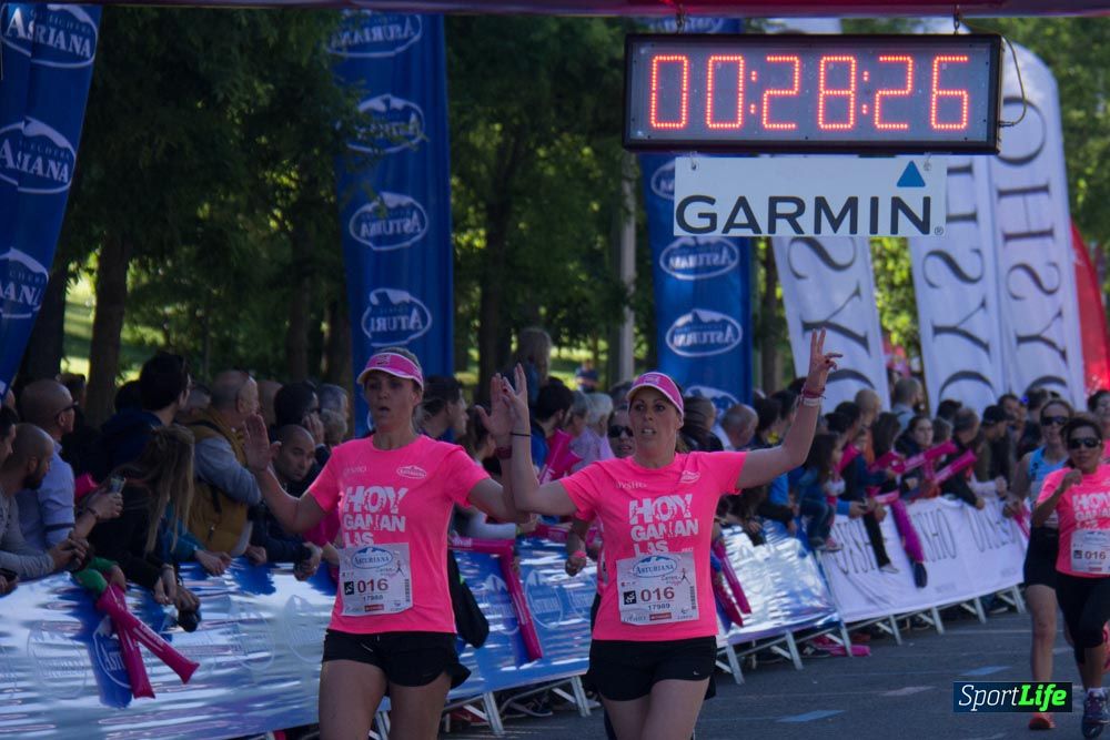Carrera de la Mujer Madrid: arco derecho, del minuto 21 al 43