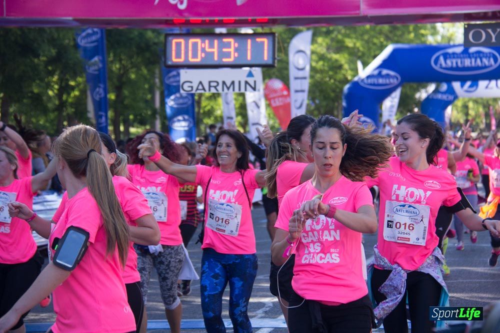 Carrera de la Mujer Madrid: arco derecho, del minuto 21 al 43