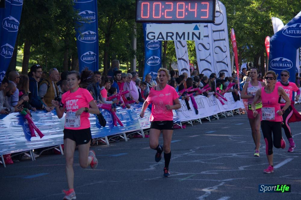 Carrera de la Mujer Madrid: arco derecho, del minuto 21 al 43