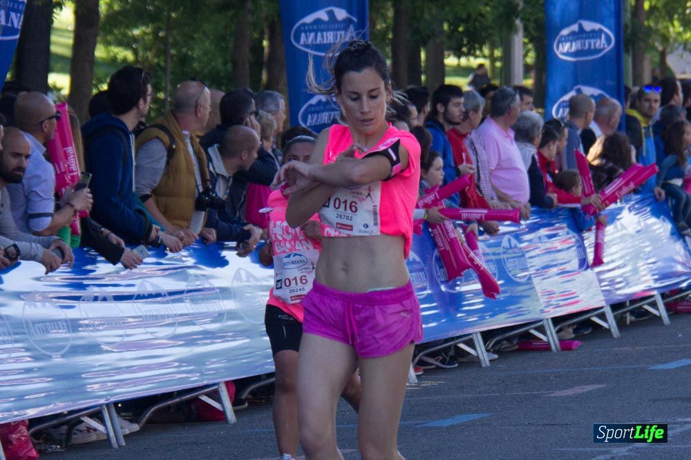 Carrera de la Mujer Madrid: arco derecho, del minuto 21 al 43