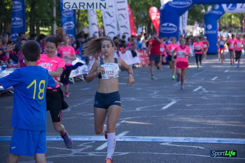 Carrera de la Mujer Madrid: arco derecho, del minuto 21 al 43
