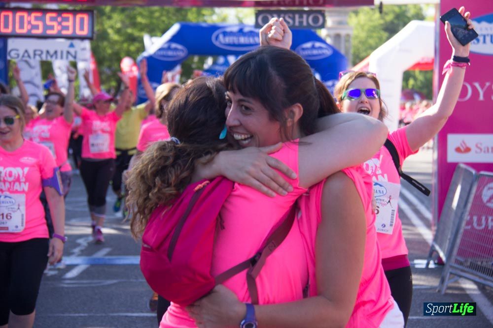 Carrera de la Mujer Madrid: arco derecho, del minuto 43 al 51