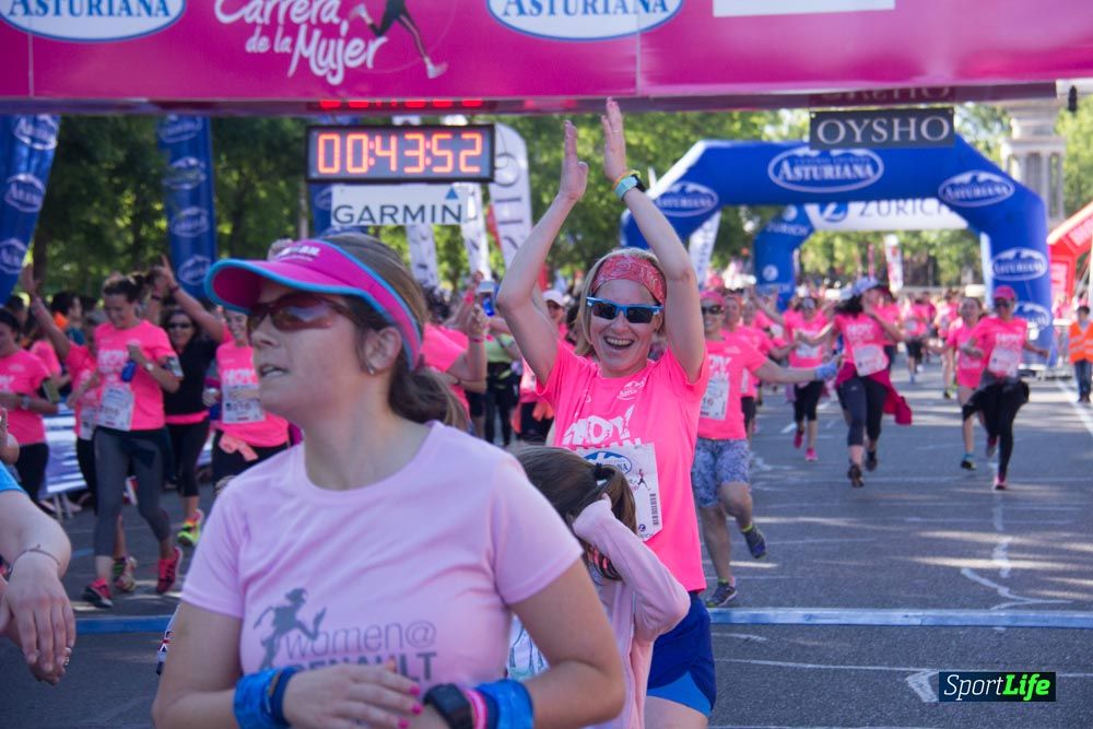 Carrera de la Mujer Madrid: arco derecho, del minuto 43 al 51