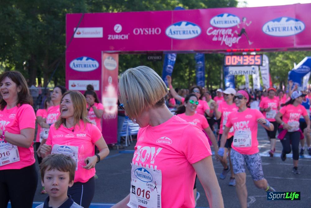 Carrera de la Mujer Madrid: arco derecho, del minuto 43 al 51