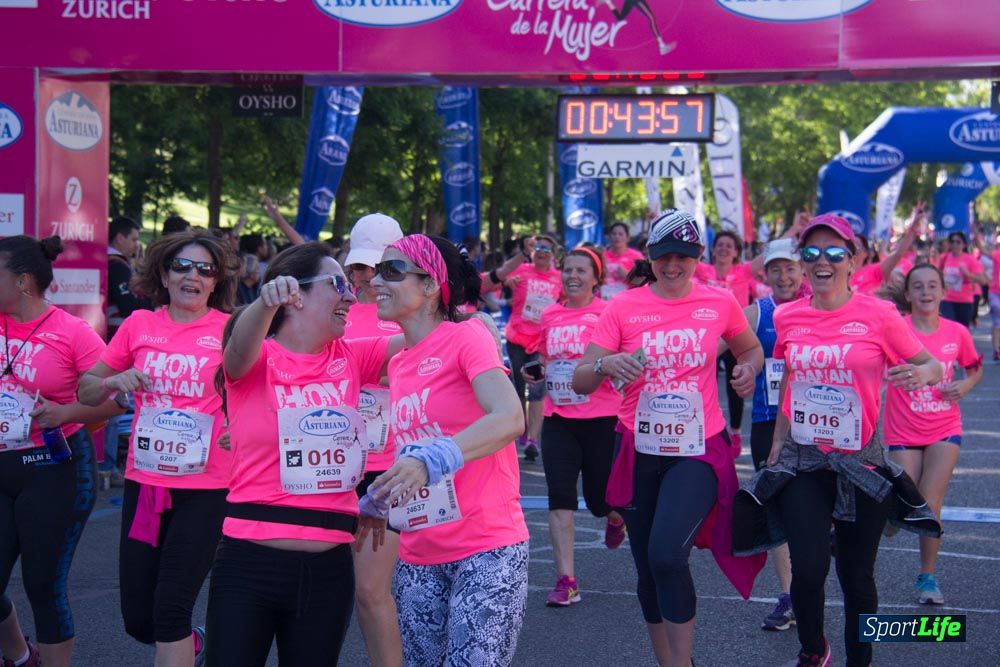 Carrera de la Mujer Madrid: arco derecho, del minuto 43 al 51