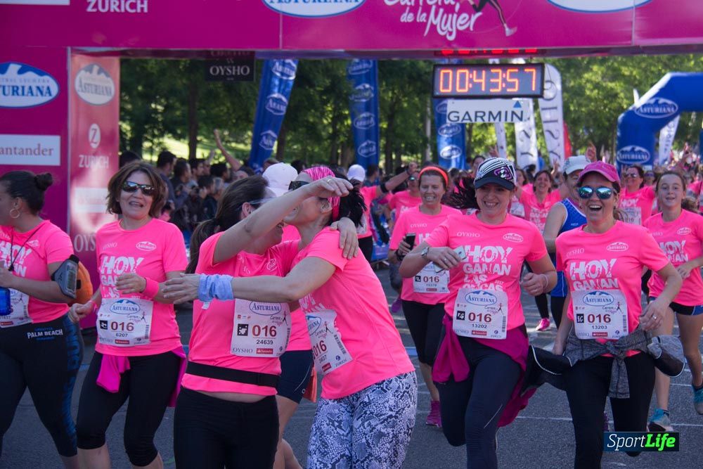 Carrera de la Mujer Madrid: arco derecho, del minuto 43 al 51