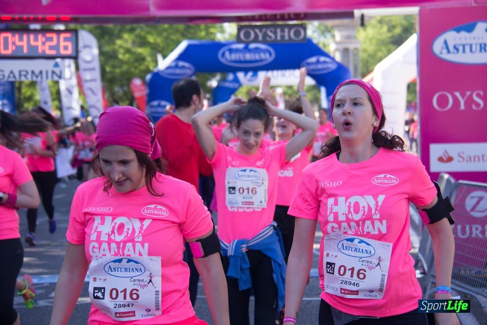 Carrera de la Mujer Madrid: arco derecho, del minuto 43 al 51