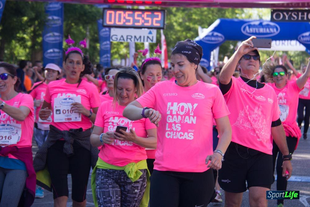 Carrera de la Mujer Madrid: arco derecho, del minuto 43 al 51