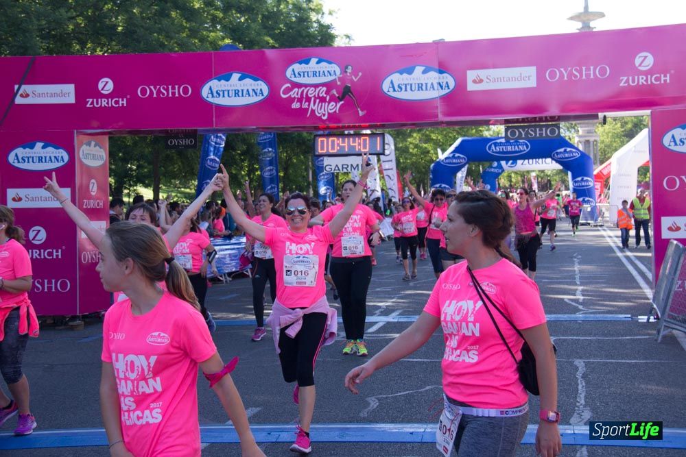 Carrera de la Mujer Madrid: arco derecho, del minuto 43 al 51