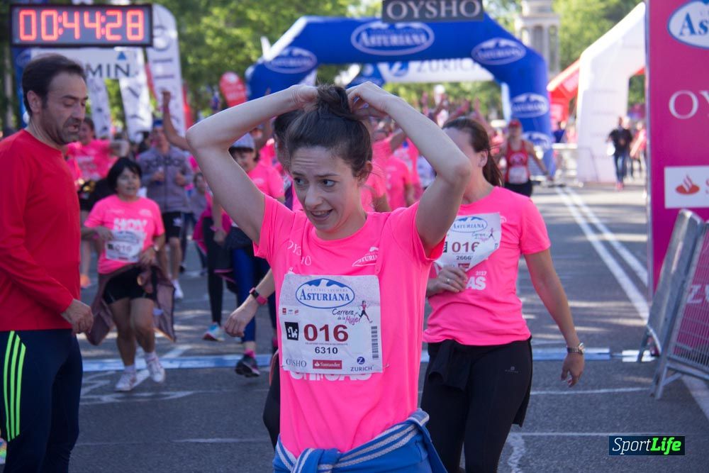 Carrera de la Mujer Madrid: arco derecho, del minuto 43 al 51