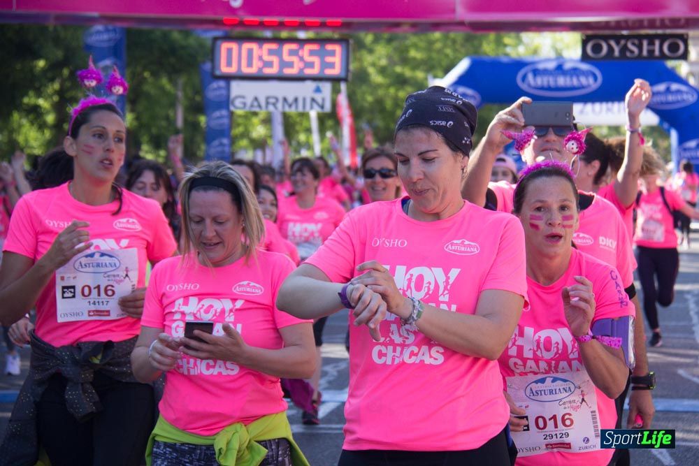 Carrera de la Mujer Madrid: arco derecho, del minuto 43 al 51