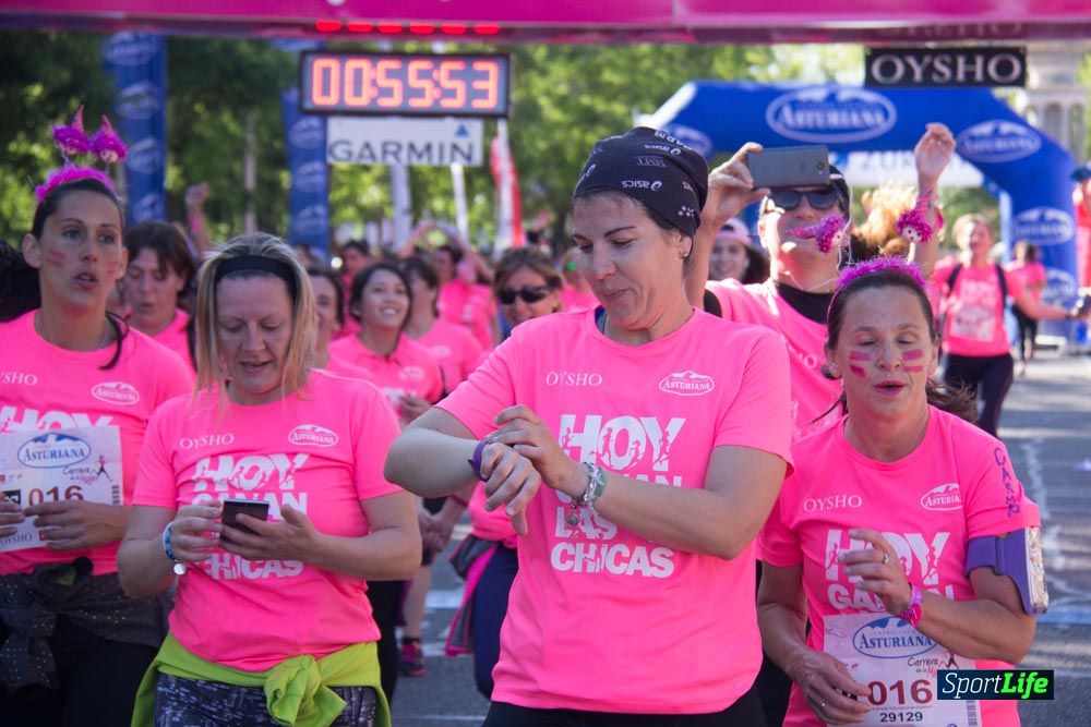Carrera de la Mujer Madrid: arco derecho, del minuto 43 al 51