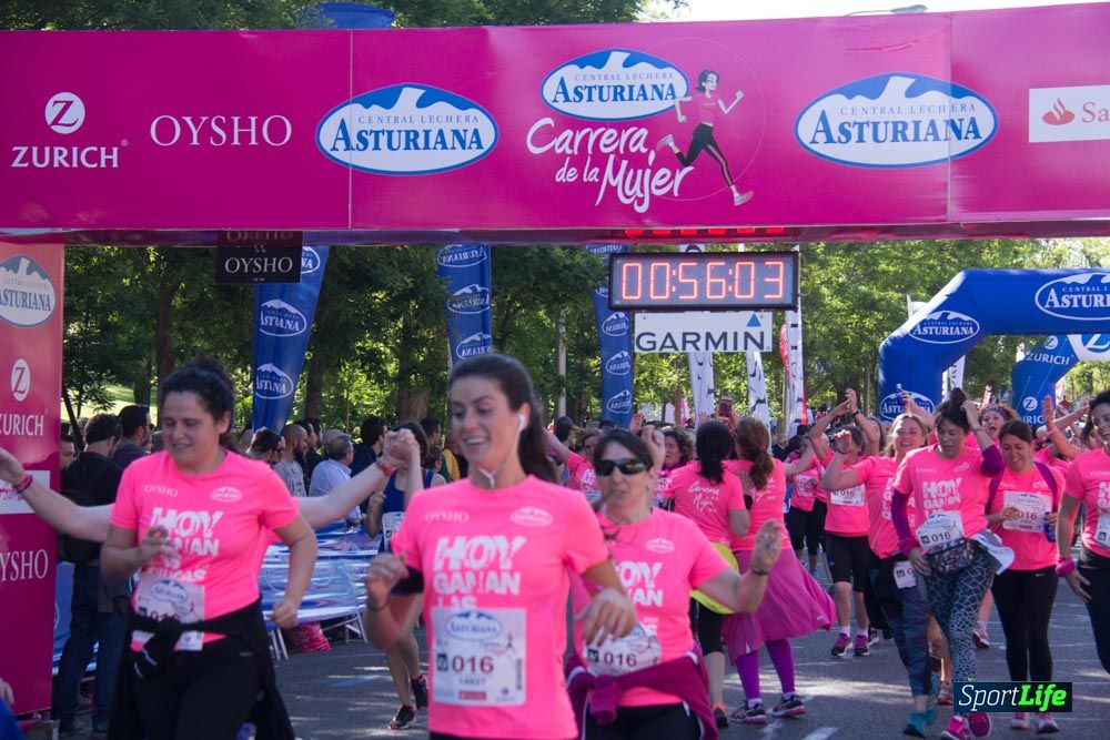 Carrera de la Mujer Madrid: arco derecho, del minuto 43 al 51
