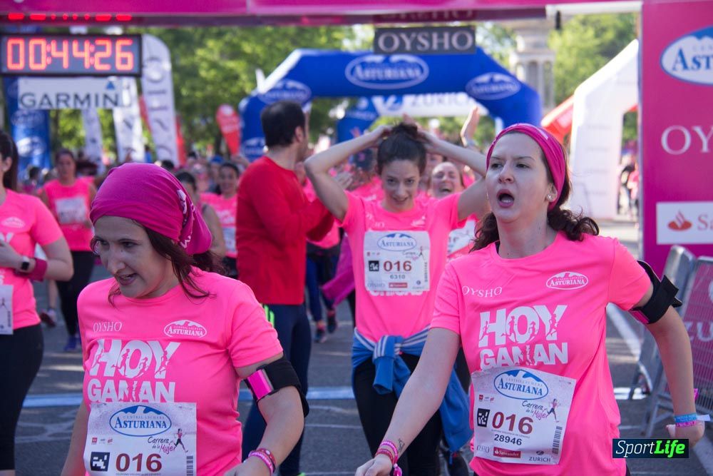 Carrera de la Mujer Madrid: arco derecho, del minuto 43 al 51