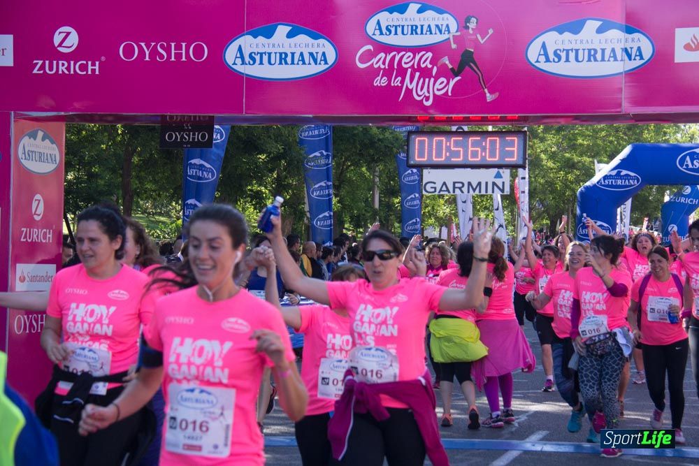 Carrera de la Mujer Madrid: arco derecho, del minuto 43 al 51