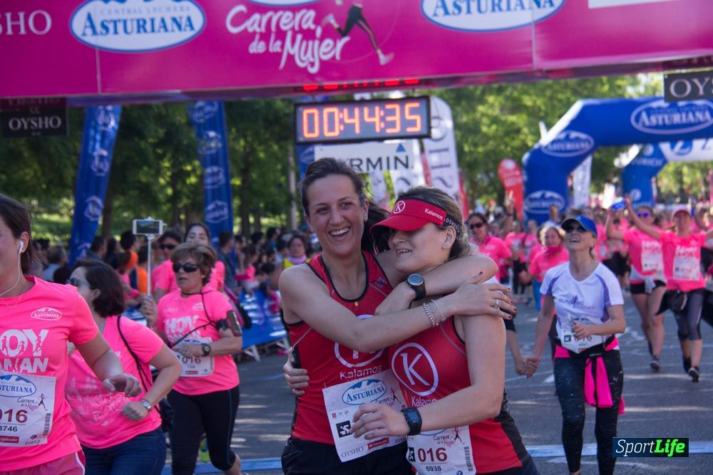 Carrera de la Mujer Madrid: arco derecho, del minuto 43 al 51