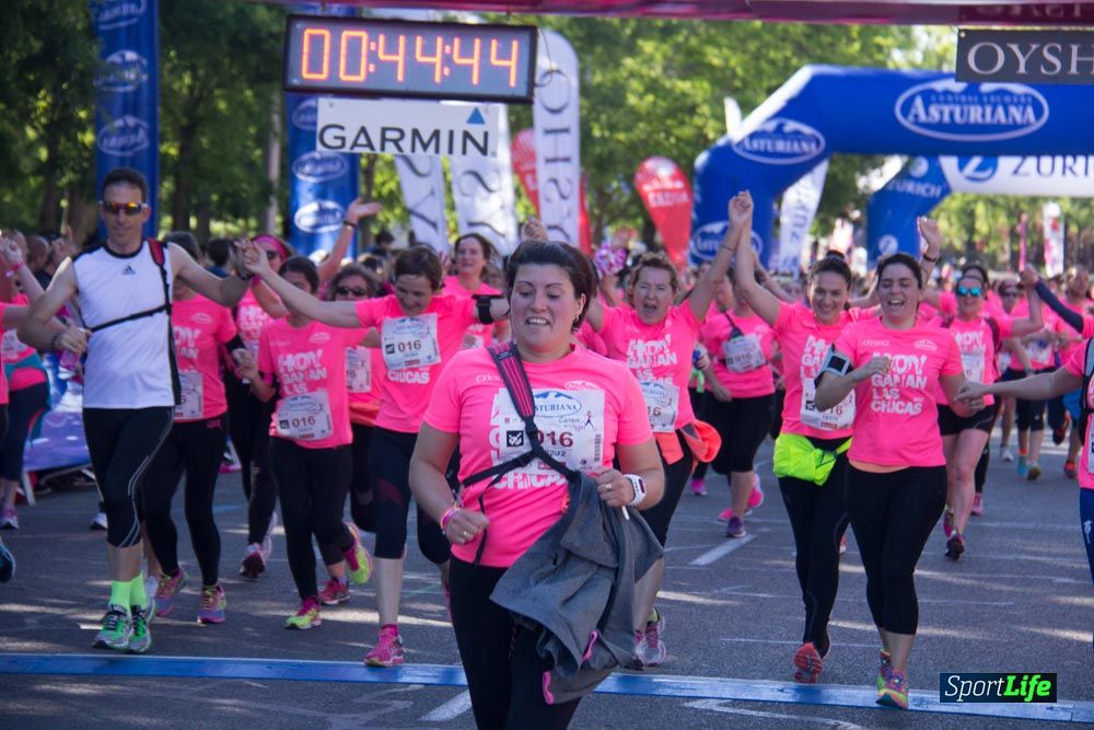 Carrera de la Mujer Madrid: arco derecho, del minuto 43 al 51