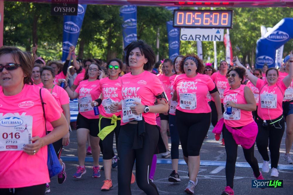 Carrera de la Mujer Madrid: arco derecho, del minuto 43 al 51