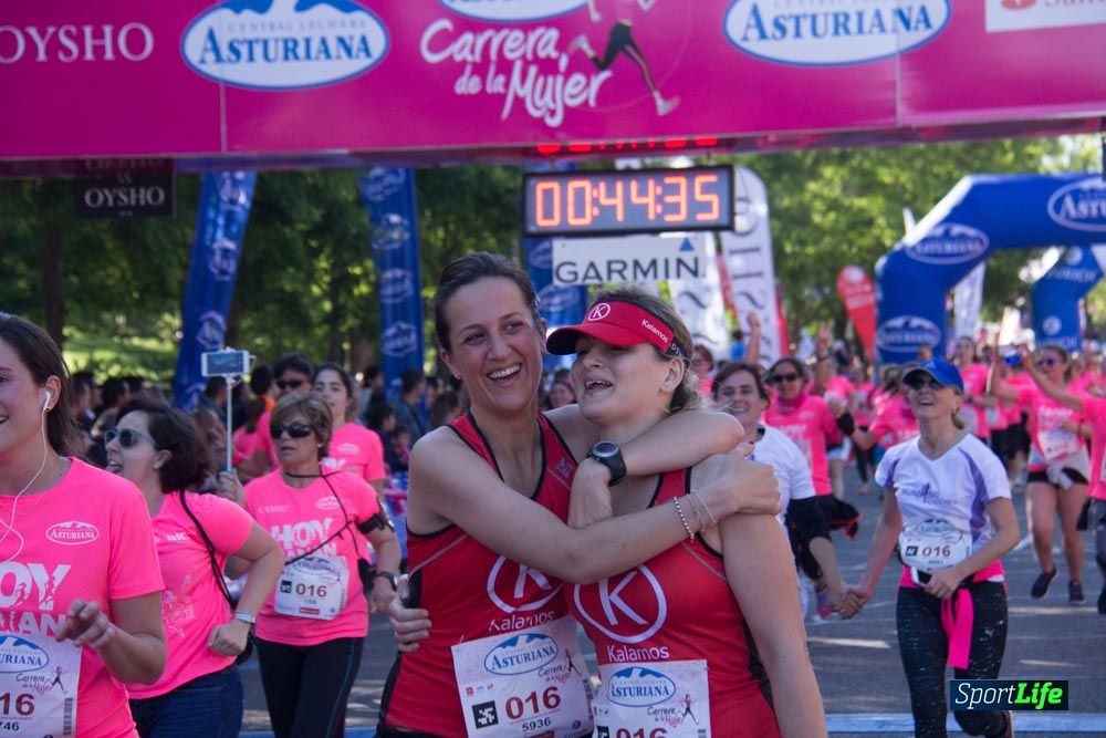 Carrera de la Mujer Madrid: arco derecho, del minuto 43 al 51