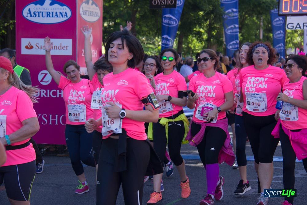 Carrera de la Mujer Madrid: arco derecho, del minuto 43 al 51
