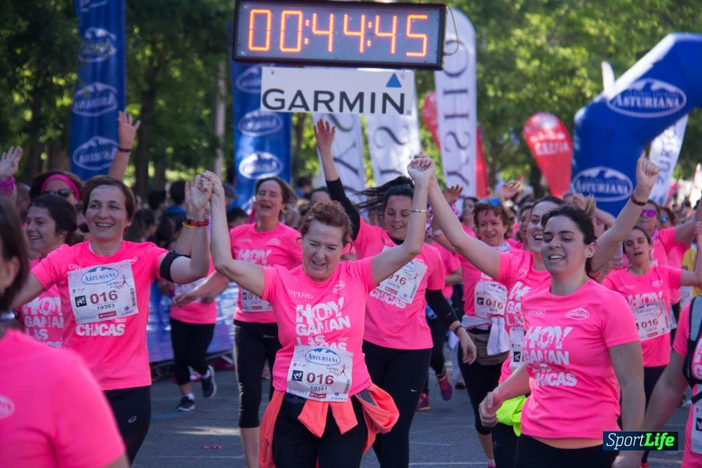 Carrera de la Mujer Madrid: arco derecho, del minuto 43 al 51