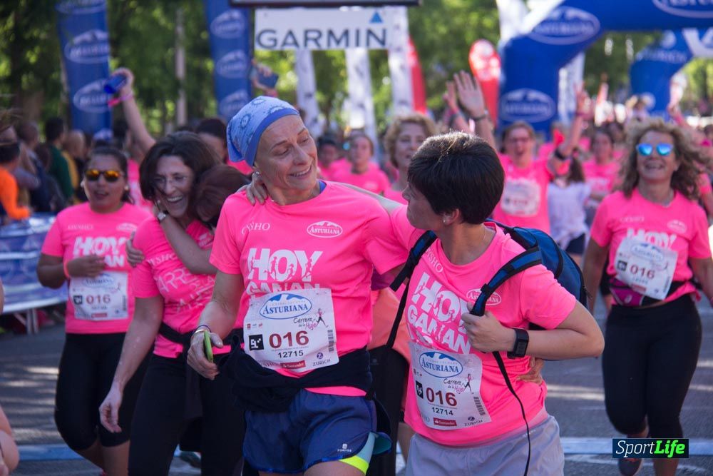 Carrera de la Mujer Madrid: arco derecho, del minuto 43 al 51