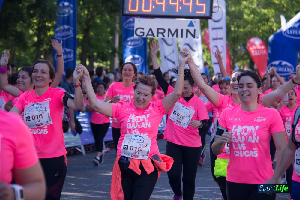 Carrera de la Mujer Madrid: arco derecho, del minuto 43 al 51