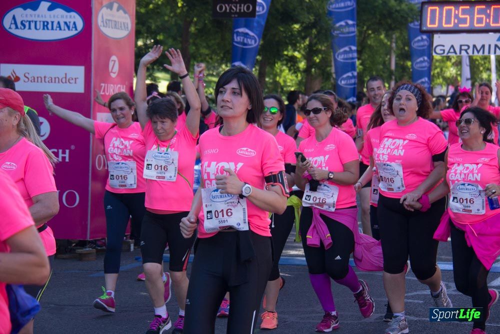 Carrera de la Mujer Madrid: arco derecho, del minuto 43 al 51