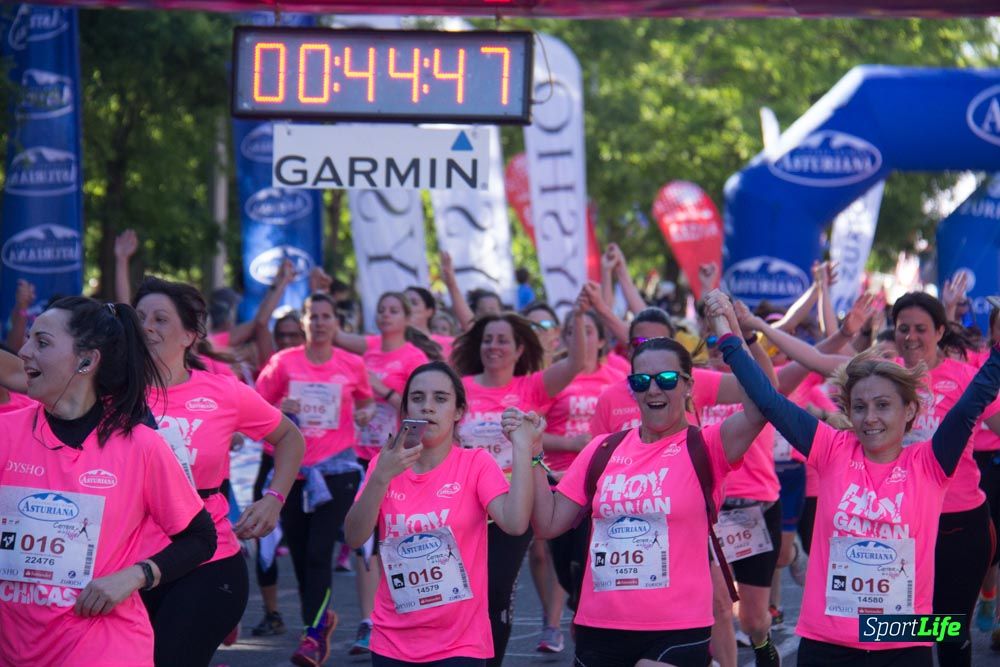 Carrera de la Mujer Madrid: arco derecho, del minuto 43 al 51