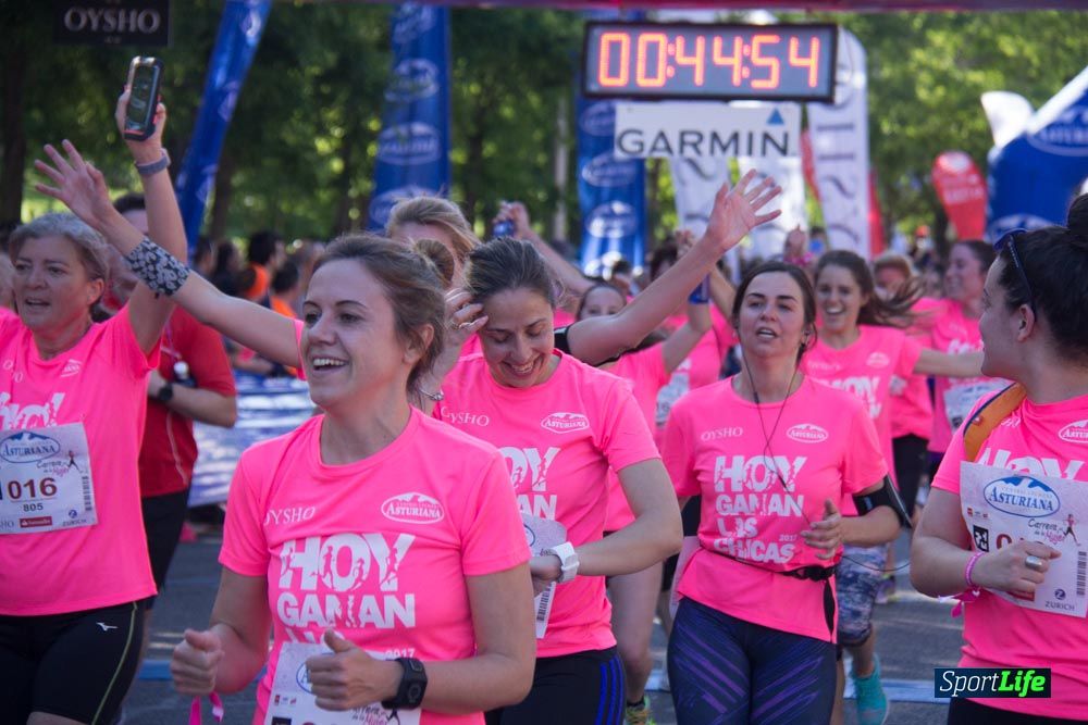 Carrera de la Mujer Madrid: arco derecho, del minuto 43 al 51
