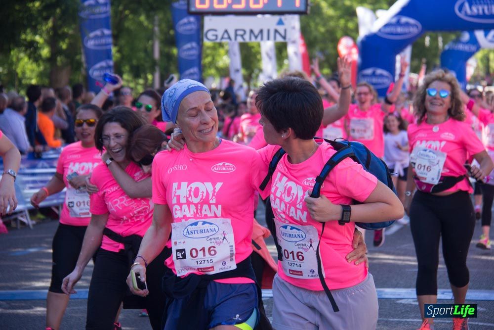 Carrera de la Mujer Madrid: arco derecho, del minuto 43 al 51