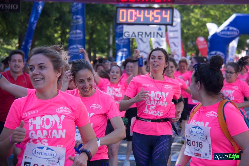 Carrera de la Mujer Madrid: arco derecho, del minuto 43 al 51