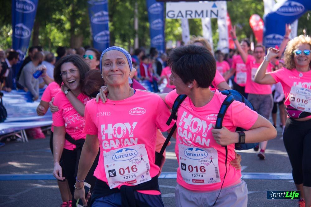 Carrera de la Mujer Madrid: arco derecho, del minuto 43 al 51