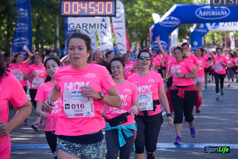 Carrera de la Mujer Madrid: arco derecho, del minuto 43 al 51
