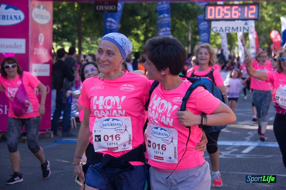 Carrera de la Mujer Madrid: arco derecho, del minuto 43 al 51