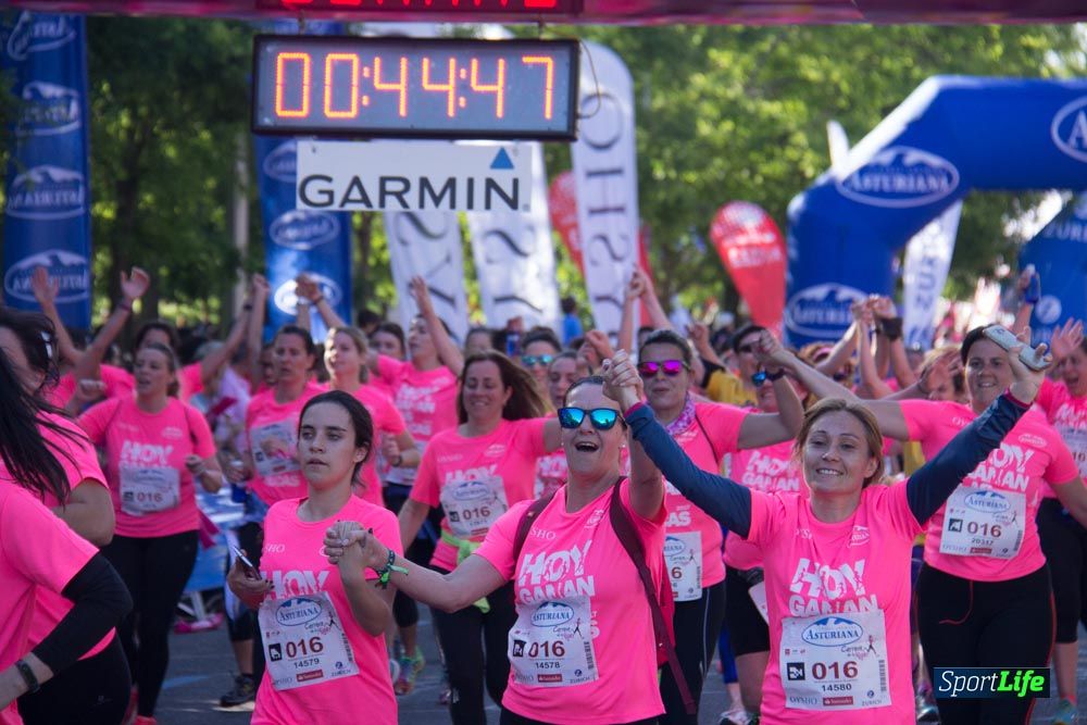 Carrera de la Mujer Madrid: arco derecho, del minuto 43 al 51