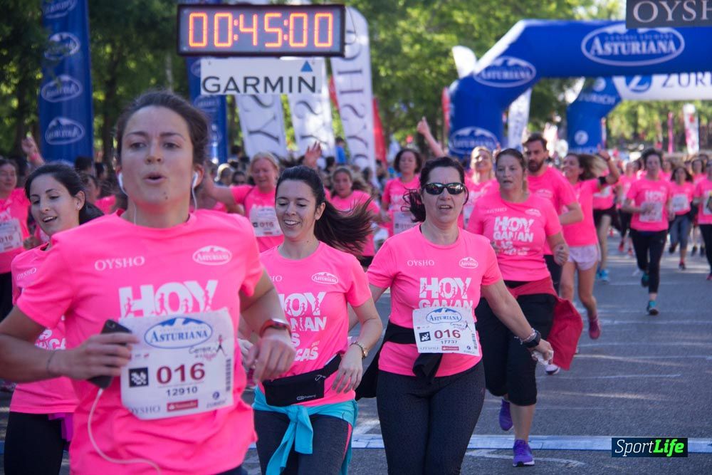 Carrera de la Mujer Madrid: arco derecho, del minuto 43 al 51
