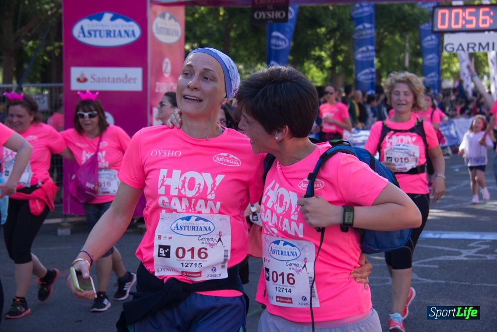 Carrera de la Mujer Madrid: arco derecho, del minuto 43 al 51