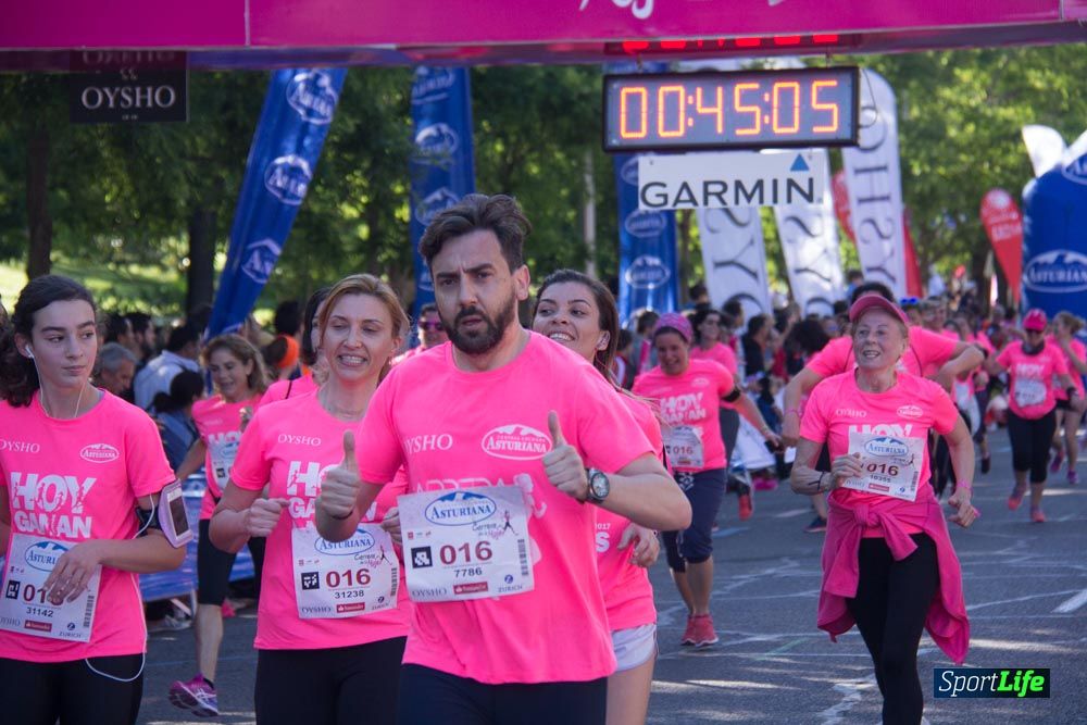 Carrera de la Mujer Madrid: arco derecho, del minuto 43 al 51
