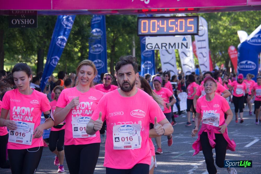 Carrera de la Mujer Madrid: arco derecho, del minuto 43 al 51