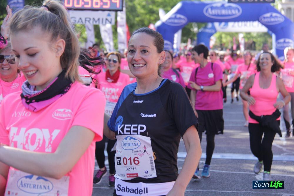 Carrera de la Mujer Madrid: arco derecho, del minuto 43 al 51