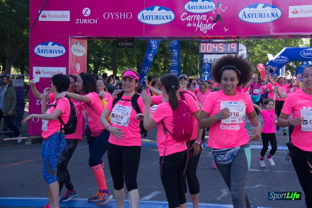 Carrera de la Mujer Madrid: arco derecho, del minuto 43 al 51