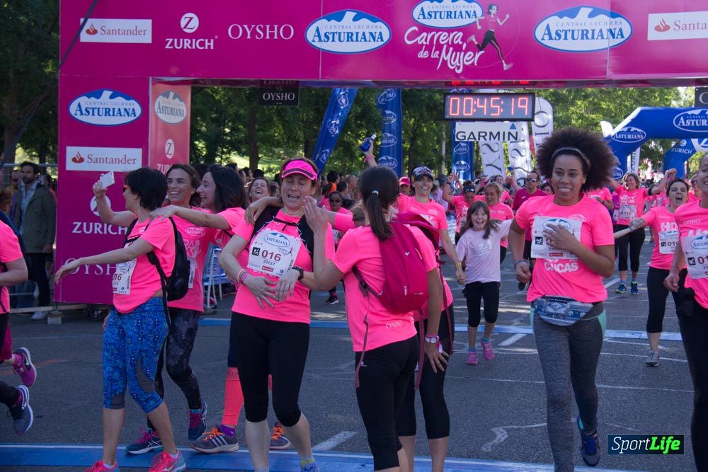 Carrera de la Mujer Madrid: arco derecho, del minuto 43 al 51