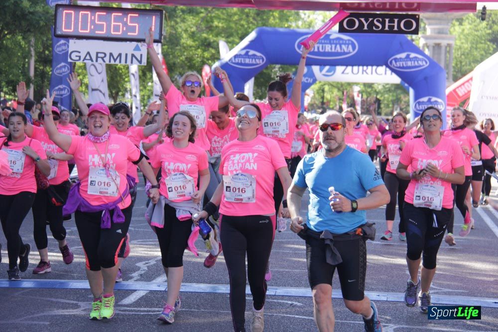 Carrera de la Mujer Madrid: arco derecho, del minuto 43 al 51