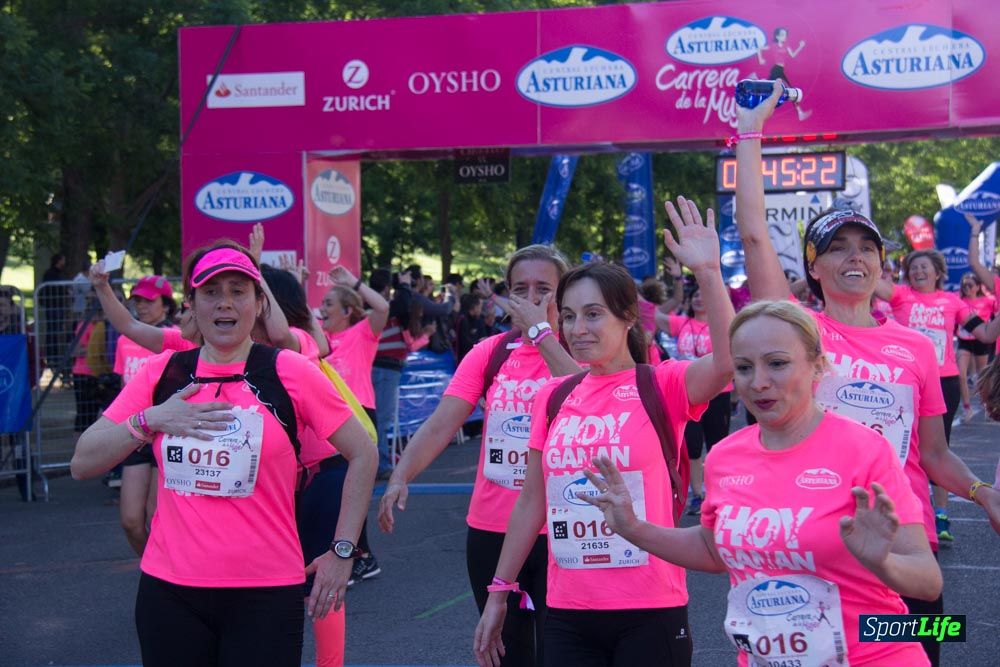 Carrera de la Mujer Madrid: arco derecho, del minuto 43 al 51
