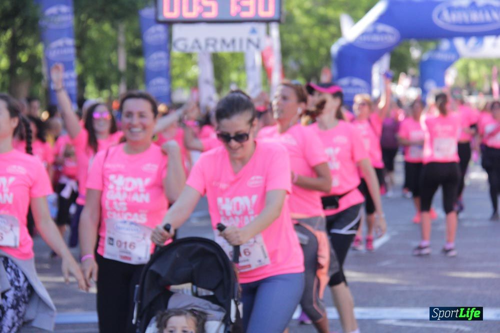 Carrera de la Mujer Madrid: arco derecho, del minuto 43 al 51
